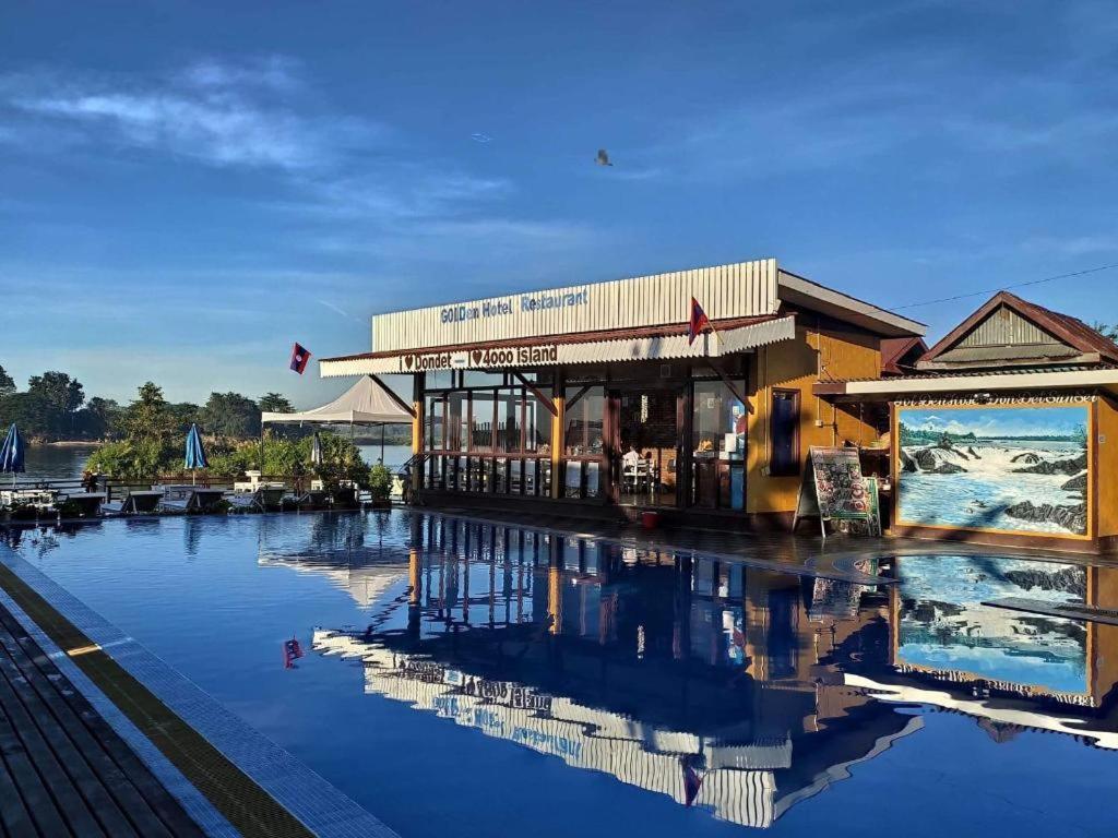 Golden Hotel Dondet Muang Khong Exterior photo