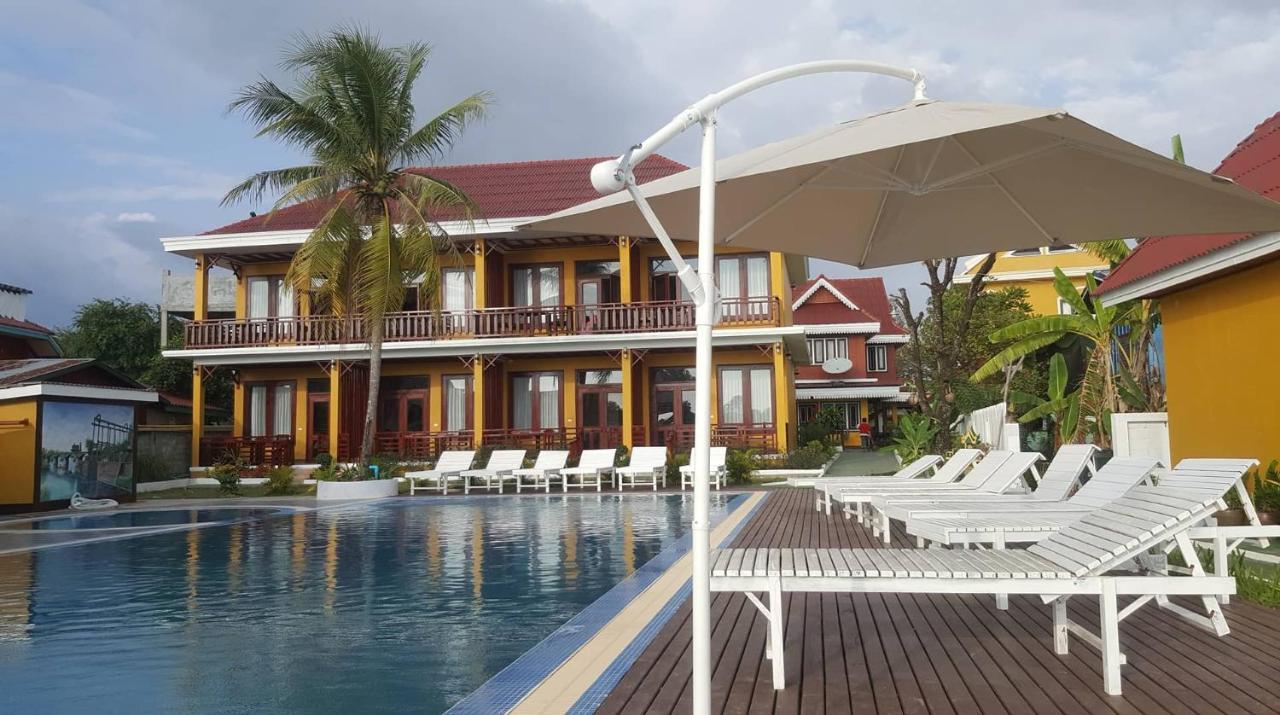 Golden Hotel Dondet Muang Khong Exterior photo